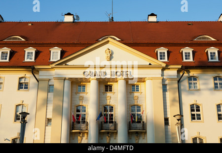 Sopot, Pologne, le Grand Hotel Sopot Banque D'Images