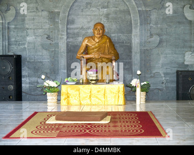 À l'intérieur d'un temple de Borobudur Bali Banque D'Images