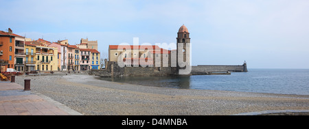 France, Lanquedoc-Roussillon, Pyrènèes-Orientales, Collioure Banque D'Images