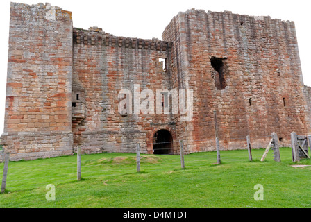 Château de Crichton, Pathhead, Midlothian, près d'Edimbourg en Ecosse Banque D'Images