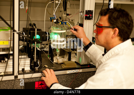 Laboratoire de biophysique Banque D'Images