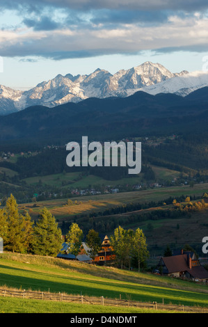 Les Hautes Tatras, Pologne Malopolska, Banque D'Images