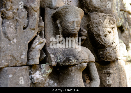 Apsara Angkor, un Watt, Siem Reap, Cambodge Banque D'Images