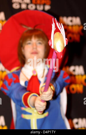 Birmingham, UK. 17 mars 2013. Mascarade de cosplay sur la scène principale de la concurrence à la Birmingham MCM Expo. Banque D'Images