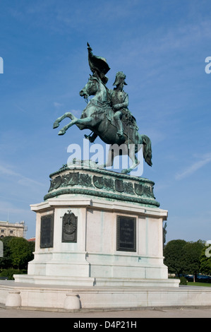 Statue de l'Archiduc Karl, Hofburg, Vienne, Autriche Banque D'Images