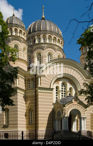 Nativité du Christ, la cathédrale de Riga, Lettonie Banque D'Images