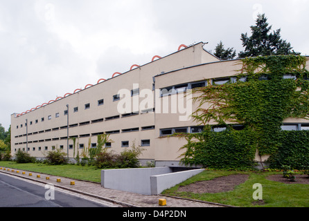 Wroclaw, Pologne, house 31 par Hans Scharoun dans l'Werkbundsiedlung Wroclaw Banque D'Images