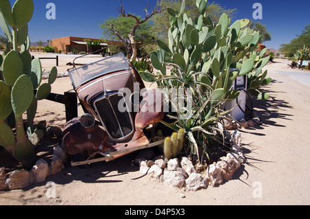 Le règlement de Solitaire - Khomas Region, centre de la Namibie Banque D'Images