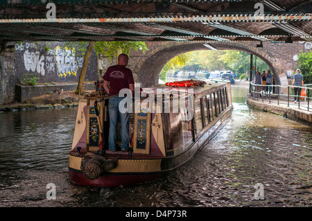 Scène de Camden Lock, Londres, Royaume-Uni Banque D'Images