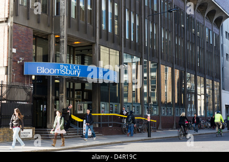 UCL Bloomsbury, Londres. Banque D'Images