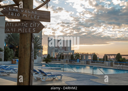 Biloxi (Mississippi) - Le Grand Casino, l'un des plus d'une douzaine de casinos de Biloxi. Banque D'Images