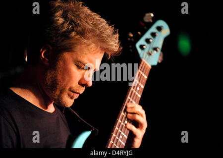 Hollywood, Californie, USA. 18 mars, 2013. Musicien-KYLE EASTWOOD restauration à la sortie de son nouveau CD intitulé '' vue d'ici'', à la Catalina Bar and Grill, Hollywood, CA, USA, 17 mars 2013..l'image de crédit cr Scott Mitchell/ZUMA Press (Image Crédit : Crédit : Scott Mitchell/ZUMAPRESS.com/Alamy Live News) Banque D'Images