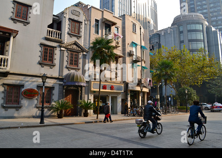 Concession française de Shanghai, Chine Banque D'Images