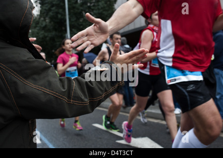 Marathon de Barcelone 2013 Banque D'Images