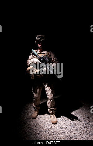 Portrait d'un marin américain en uniforme. Banque D'Images