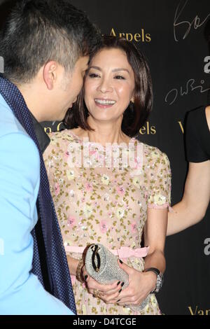 Michelle Yeoh est allé(e) à la 7e Asian Film Awards et a gagné l'Asie remarquable cinéaste à Hong Kong, Chine Le dimanche 17 mars 2013. Banque D'Images