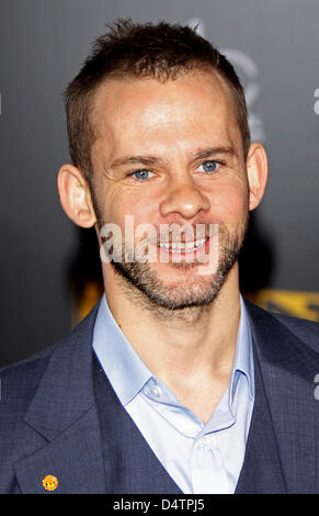 L'acteur anglais Dominic Monaghan arrive pour les American Music Awards 2009 au Nokia Theatre de Los Angeles, CA, United States, 23 novembre 2009. Photo : Hubert Boesl Banque D'Images