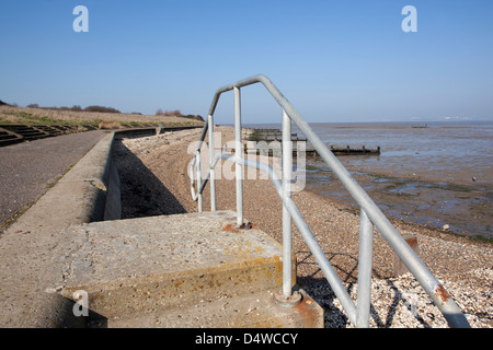 L'île de Grain, North Kent, l'emplacement proposé pour l'aéroport surnommé Boris Island en Angleterre UK Banque D'Images