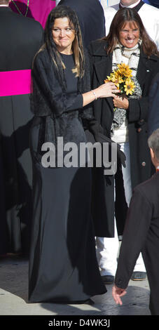 Cité du Vatican, Rome, Italie. 19 mars 2013. La princesse maxima des Pays-Bas assiste à l'inauguration de masse le Pape François au Vatican, le 19 mars 2013. Photo : Patrick van Katwijk /afp/Alamy Live News/ Pays-bas ET LA FRANCE : Banque D'Images