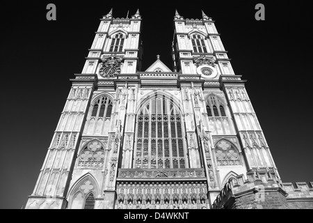 L'été, l'extérieur de l'abbaye de Westminster, Westminster, London City, Angleterre, Royaume-Uni Banque D'Images