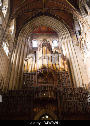 La cathédrale de Ripon dans North Yorkshire Angleterre Banque D'Images