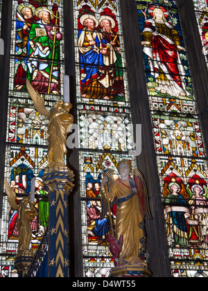 La cathédrale de Ripon dans North Yorkshire Angleterre Banque D'Images