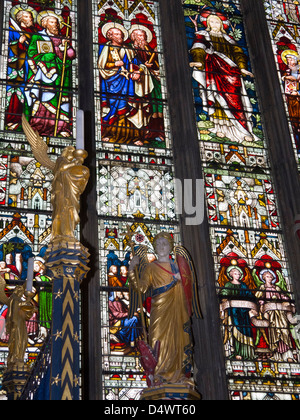 La cathédrale de Ripon dans North Yorkshire Angleterre Banque D'Images