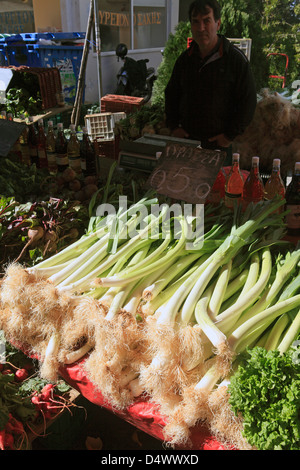 Grèce Athènes le psychicho marché hebdomadaire Banque D'Images