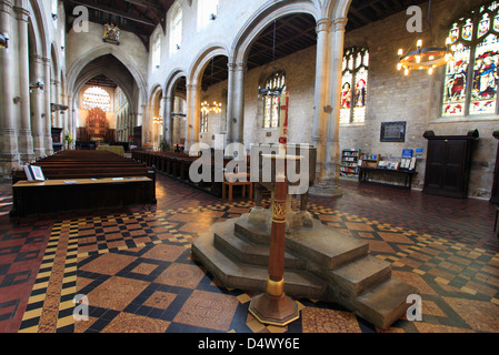 Le ministre de l'intérieur de King's Lynn, St Margaret's. Banque D'Images