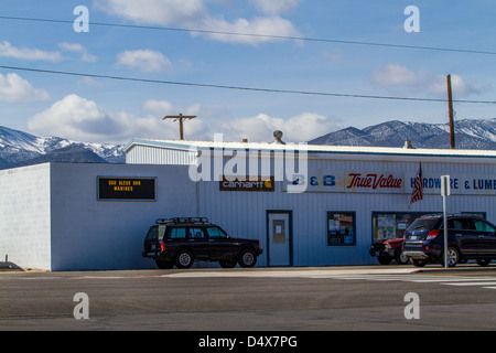 Des scènes de Hawthorne Nevada où sept marines ont été tués le 18 mars 2013. Photos ont été prises le jour suivant le 19 mars 2013 Banque D'Images