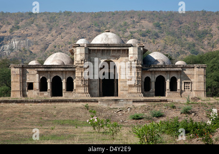 Nagina Masjid. Pavagadh Champaner parc archéologique. L'Inde Banque D'Images