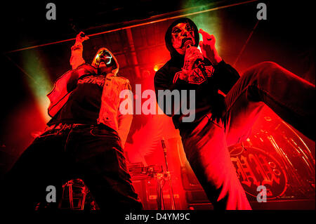 Toronto, Ontario, Canada. Le 20 mars 2013. Groupe de rock rap américain Hollywood Undead a effectué un show au Phoenix Theatre dans TorontoCredit : Image Crédit : Igor Vidyashev ZUMAPRESS.com/Alamy/Live News Banque D'Images