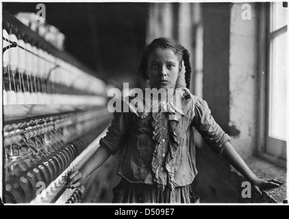 L'un des tourniquets dans Whitnel de coton de Marysville, Décembre 1908 Banque D'Images