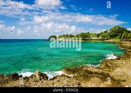 Belle Baie Des Caraïbes à San Andres, Colombie Banque D'Images