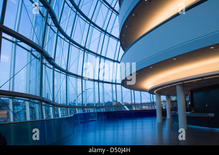 Intérieur de l'édifice, Sage Gateshead. Banque D'Images