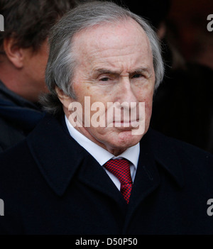 18/01/2013. Londres, Sir Jackie Stewart, au service commémoratif pour le professeur Sid Watkins, ancien délégué médical de Formule Un, Banque D'Images