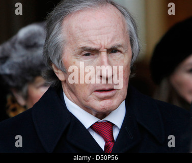 18/01/2013. Londres, Sir Jackie Stewart, au service commémoratif pour le professeur Sid Watkins, ancien délégué médical de Formule Un, Banque D'Images