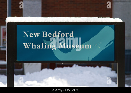 New Bedford Whaling Museum, New Bedford Massachusetts. Banque D'Images