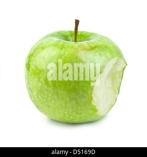 Peu d'apple isolated on white Banque D'Images