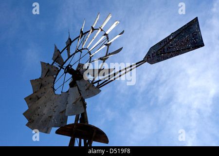 Moulin à Telegraph City dans le comté de Calaveras en Californie. Banque D'Images