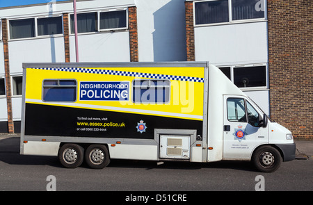 La Police de quartier van Banque D'Images