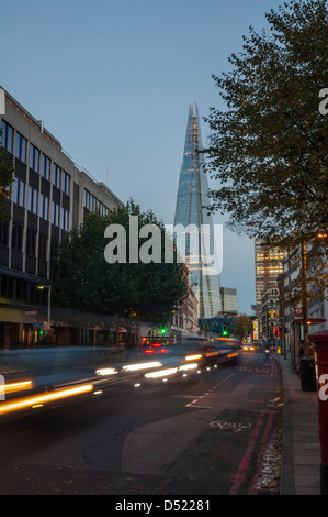 Le Shard au crépuscule par Renzo Piano. PHILLIP ROBERTS Banque D'Images