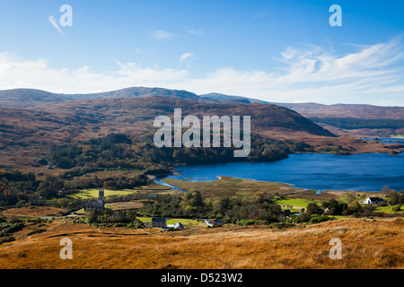 Dunlewey, Gweedore, Co Donegal, Irlande Banque D'Images