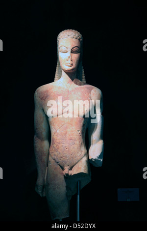 Grèce Athènes attika le musée à l'intérieur des ruines du kerameikos Banque D'Images