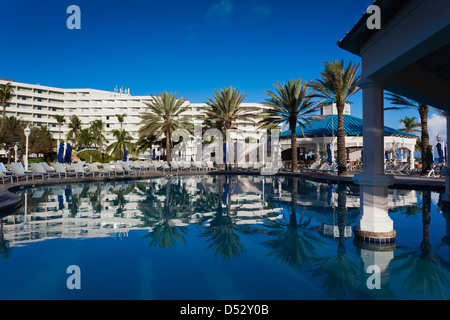 Bahamas, New Providence Island, Nassau, Cable Beach, l'hôtel Sheraton Cable Beach Resort, Banque D'Images