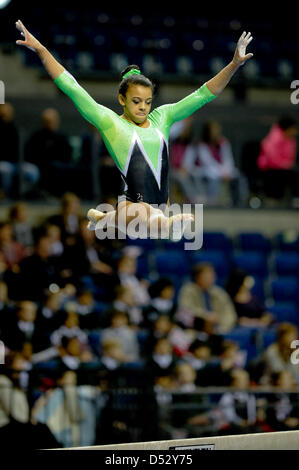 Liverpool, Royaume-Uni. 22 mars 2013. Championnats britannique Liverpool Echo Arena 22.3.13 Championnats britannique Junior. Elissa Downie. Credit : ALAN EDWARDS / Alamy Live News Banque D'Images