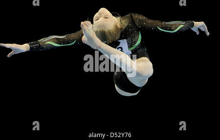 Liverpool, Royaume-Uni. 22 mars 2013. Championnats britannique Liverpool Echo Arena 22.3.13 Championnats britannique Junior. Georgina Clements. Credit : ALAN EDWARDS / Alamy Live News Banque D'Images