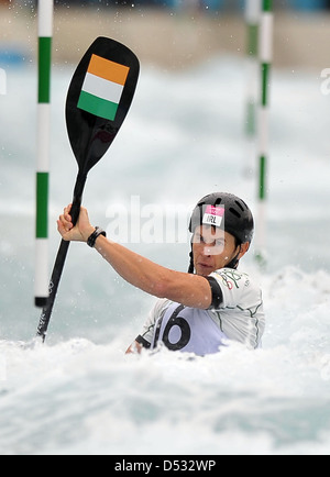 Eoin Rheinisch (IRL). Kayak K1 Hommes Banque D'Images