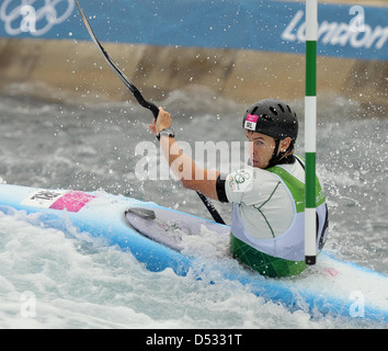 Eoin Rheinisch (IRL). Kayak K1 Hommes Banque D'Images