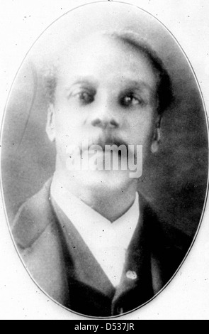 Le révérend Isaiah Henderson Welch, soldat du 54th Massachusetts Regiment pendant la guerre de Sécession, est présenté comme un vétéran et leader des droits civiques. Plus tard, il est devenu commis aux douanes et a travaillé à l'Université Wilberforce. Banque D'Images